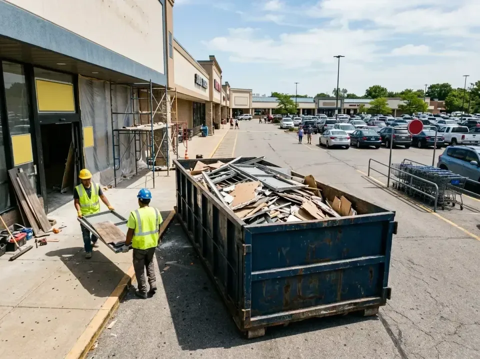retail-store-renovation-debris-003 — frequently asked questions, Roll-off Dumpster Rentals in South Holland, IL